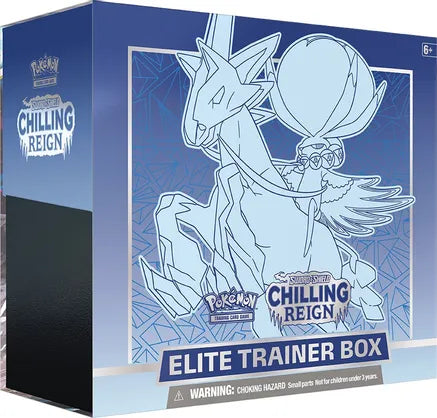 Pokemon: Chilling Reign Elite Trainer Box - Ice Rider Calyrex